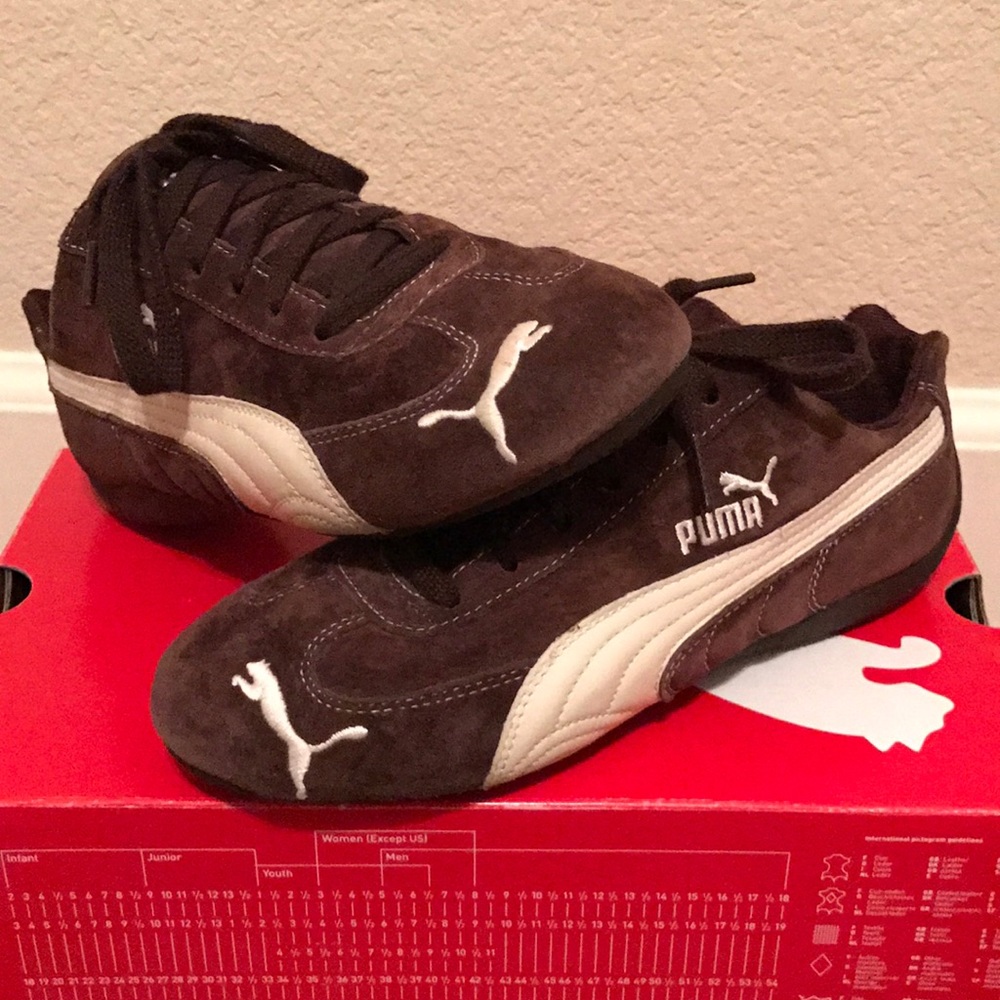 Brown Puma shoes